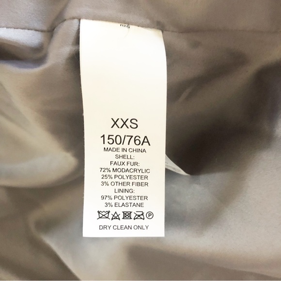 Kate Spade New York Shadowfrost Faux Fur Coat - Picture 8 of 8